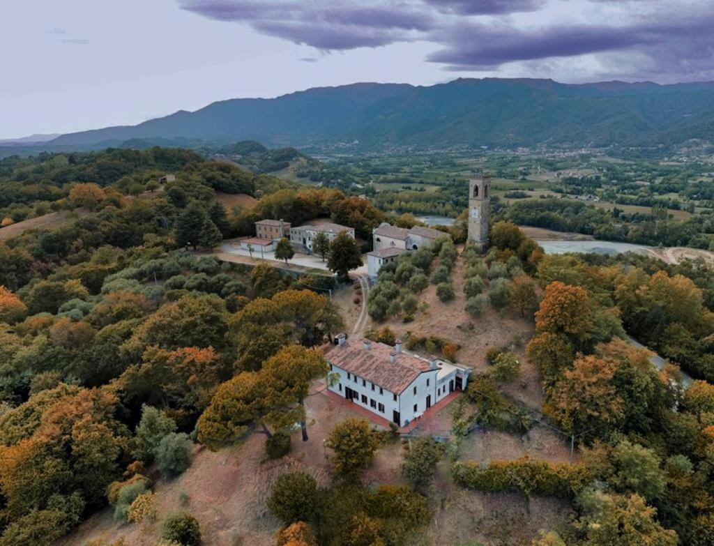 Tenuta da Mosè con vista sui colli asolani Monfumo Extérieur photo